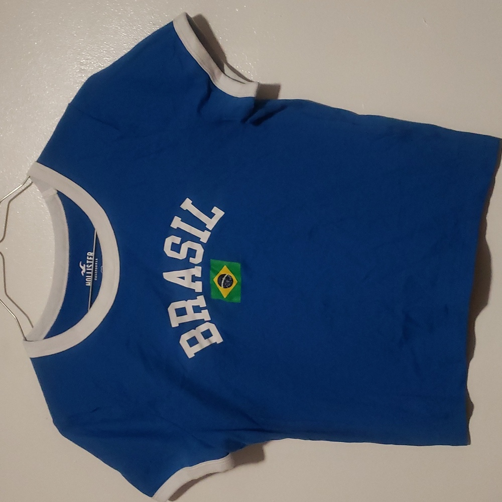 Hollister girls Blue Brasil T-Shirt
